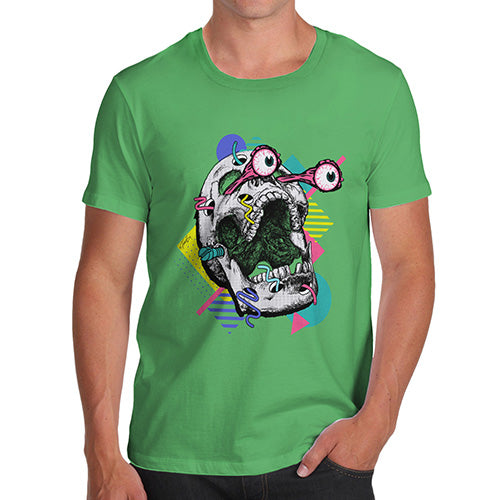 80's Skull Men's T-Shirt