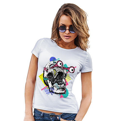 80's Skull Women's T-Shirt 