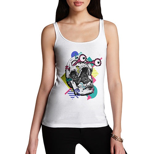 80's Skull Women's Tank Top