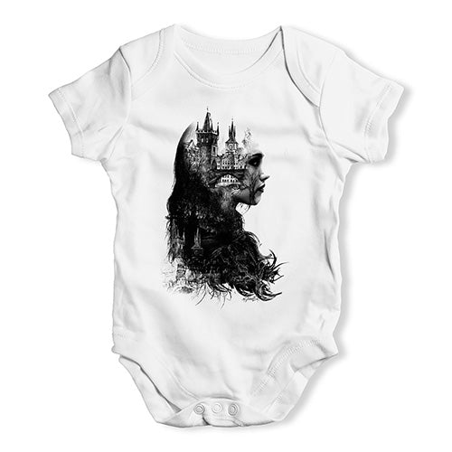 Beautiful Lady Castle Baby Unisex Baby Grow Bodysuit