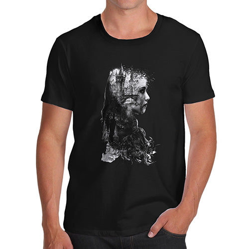 Beautiful Lady Castle Men's T-Shirt