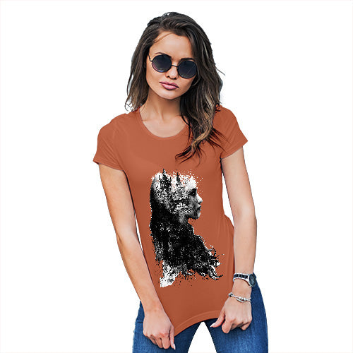 Beautiful Lady Castle Women's T-Shirt 