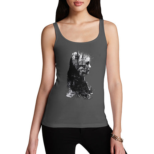 Beautiful Lady Castle Women's Tank Top