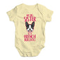 My Big Sister Is A French Bulldog Baby Unisex Baby Grow Bodysuit