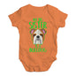 My Big Sister Is A Bulldog Baby Unisex Baby Grow Bodysuit