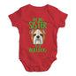 My Big Sister Is A Bulldog Baby Unisex Baby Grow Bodysuit