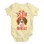 My Big Sister Is A Beagle Baby Unisex Baby Grow Bodysuit