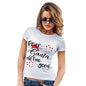 Novelty Tshirts Women Dear Santa Define Good Women's T-Shirt Medium White