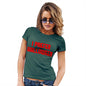 Funny T Shirts For Mum I Prefer Halloween Women's T-Shirt X-Large Bottle Green