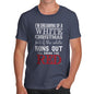 Novelty Tshirts Men I'll Drink The Red Men's T-Shirt Small Navy