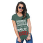 Novelty Tshirts Women I'll Drink The Red Women's T-Shirt Medium Bottle Green