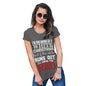 Novelty Tshirts Women I'll Drink The Red Women's T-Shirt Large Dark Grey