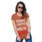 Funny T Shirts For Women I'll Drink The Red Women's T-Shirt Medium Orange