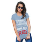 Funny Tshirts For Women I'll Drink The Red Women's T-Shirt Medium Sky Blue