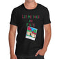 Mens T-Shirt Funny Geek Nerd Hilarious Joke Let Me Take An Elfie Men's T-Shirt X-Large Black