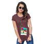 Womens Novelty T Shirt Christmas Let Me Take An Elfie Women's T-Shirt Medium Burgundy