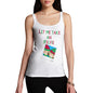 Funny Tank Tops For Women Let Me Take An Elfie Women's Tank Top Medium White