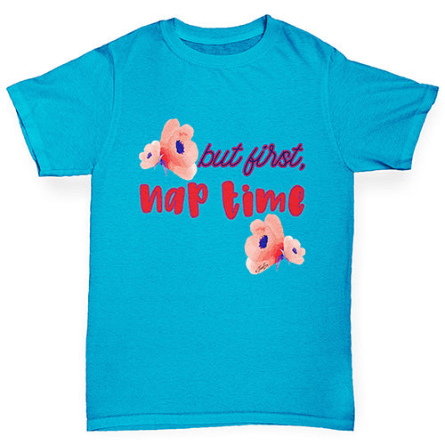 But First Nap Time Boy's T-Shirt