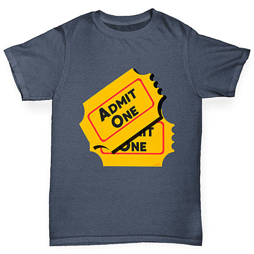 Admit One Ticket Boy's T-Shirt