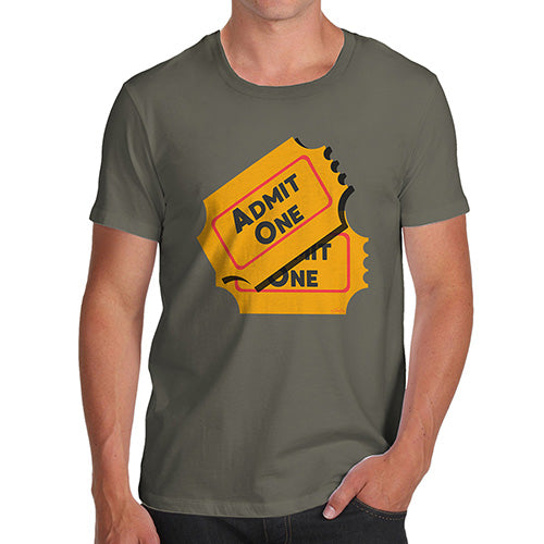 Admit One Ticket Men's T-Shirt