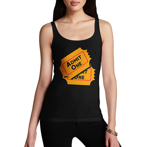 Admit One Ticket Women's Tank Top