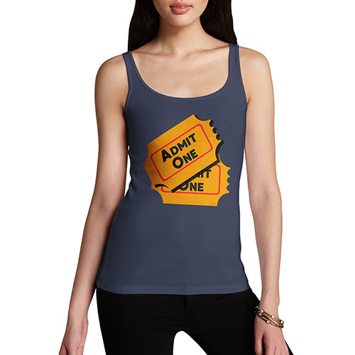 Admit One Ticket Women's Tank Top