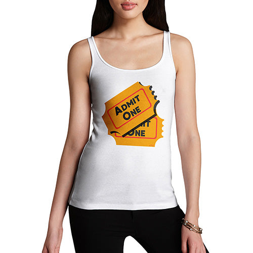 Admit One Ticket Women's Tank Top