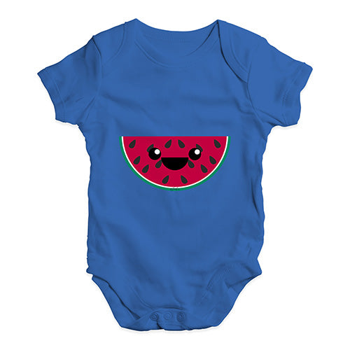 Happy Cartoon Watermelon Baby Unisex Baby Grow Bodysuit