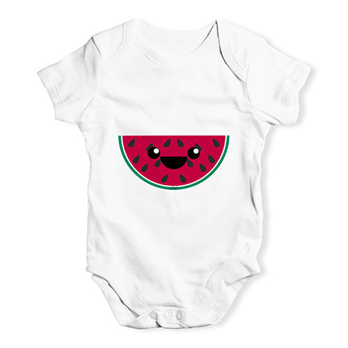 Happy Cartoon Watermelon Baby Unisex Baby Grow Bodysuit