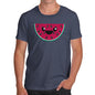 Happy Cartoon Watermelon Men's T-Shirt