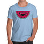 Happy Cartoon Watermelon Men's T-Shirt