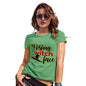 Funny T Shirts For Mom Resting Witch Face Women's T-Shirt Large Green