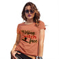 Novelty Tshirts Women Resting Witch Face Women's T-Shirt Medium Orange