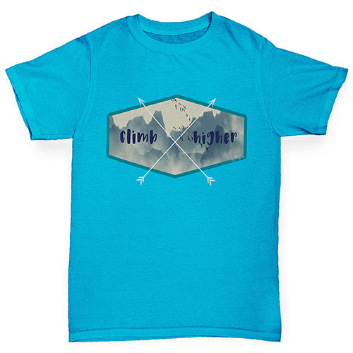 Climb Higher Boy's T-Shirt