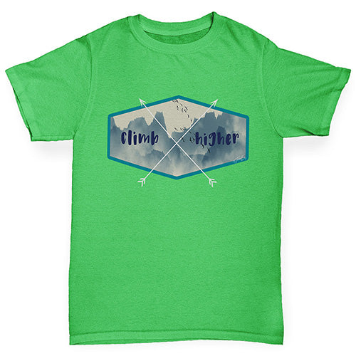 Climb Higher Boy's T-Shirt