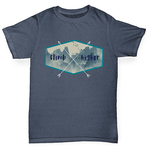 Climb Higher Boy's T-Shirt