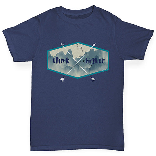 Climb Higher Boy's T-Shirt