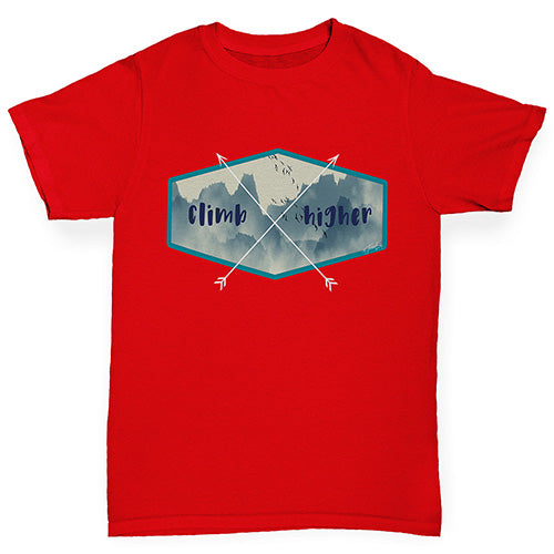 Climb Higher Boy's T-Shirt