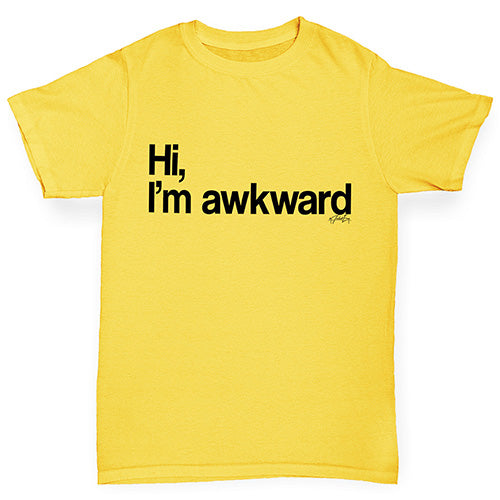 I'm Awkward Boy's T-Shirt