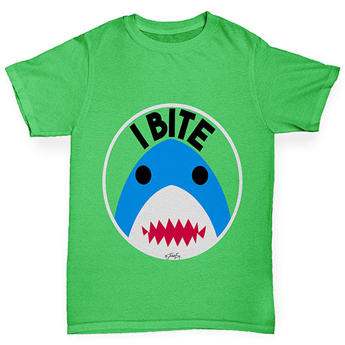 I Bite Shark Boy's T-Shirt