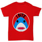 I Bite Shark Girl's T-Shirt 