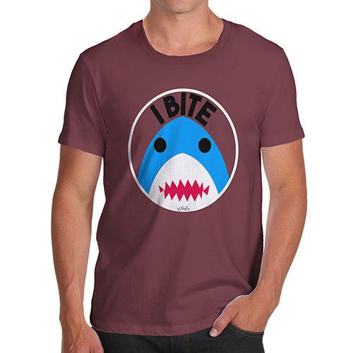 I Bite Shark Men's T-Shirt