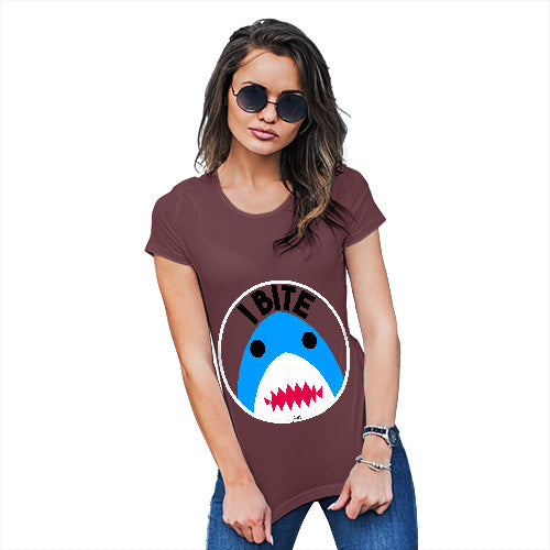 I Bite Shark Women's T-Shirt 