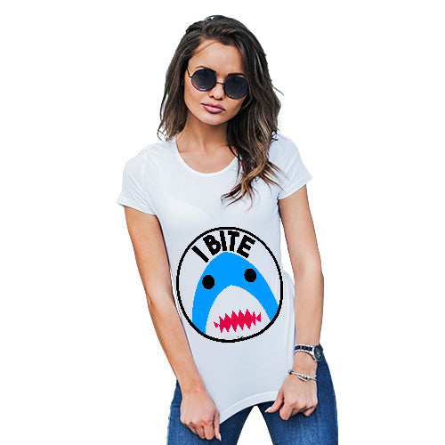 I Bite Shark Women's T-Shirt 