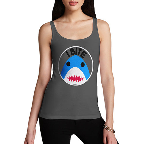 I Bite Shark Women's Tank Top