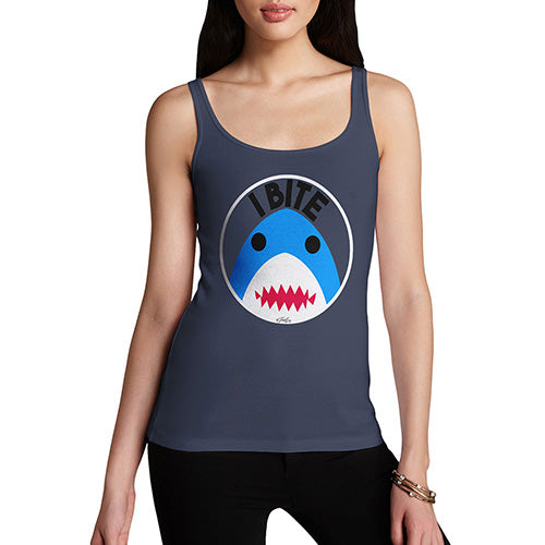 I Bite Shark Women's Tank Top