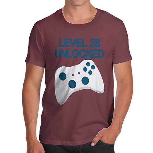 Personalised Level Unlocked Men's T-Shirt