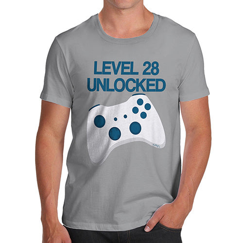 Personalised Level Unlocked Men's T-Shirt