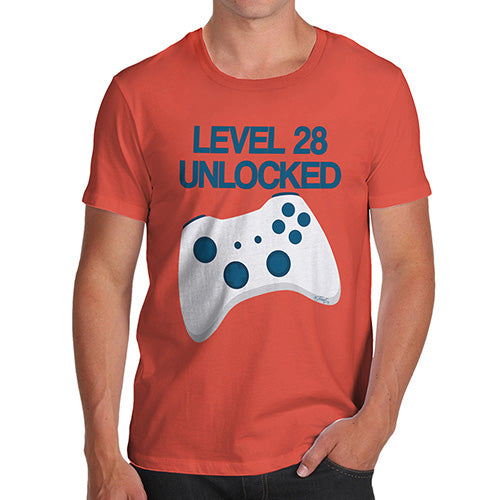 Personalised Level Unlocked Men's T-Shirt