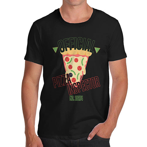 Official Pizza Inspector Men's T-Shirt